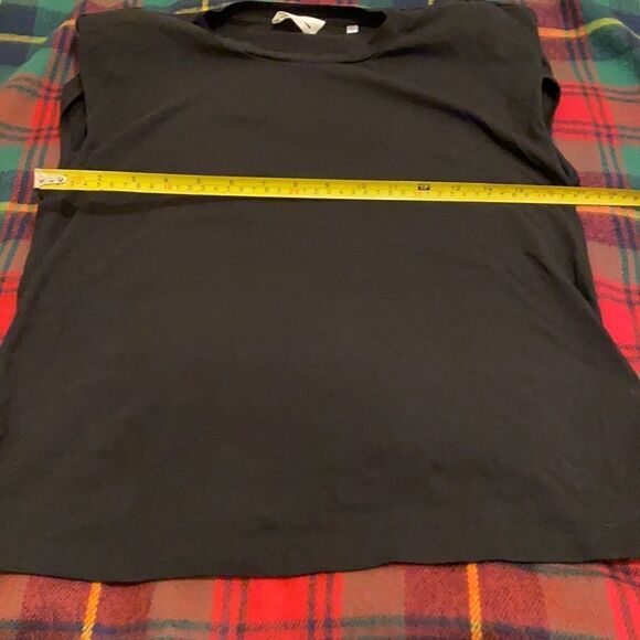 7 for all mankind shoulder pad muscle tee . size xs - Picture 10 of 10